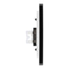 BG Evolve Matt Grey 2 Gang RJ45 Data Socket PCDMGRJ452B Black Inserts