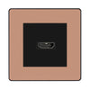 BG Evolve Polished Copper PCDCPHDMI1B 1 Gang Single HDMI Socket