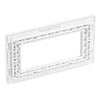 BG Evolve Pearlescent White 4G Faceplate with 45W USB A+C Charger Modules – Black Insert