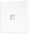 BG 9BTSI/1 Moulded Square Edge | White | 1 Gang IDC Terminal Secondary Telephone Socket