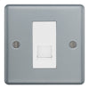 BG MC5BTS1 Metal Clad | 1 Gang Secondary Telephone Socket