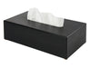 Corby Buxton Rectangle Tissue Box Cover in Black BUSA Bamboo