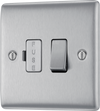 NBS50 Front - This switched and fused 13A connection unit from British General provides an outlet from the mains containing the fuse and is ideal for spur circuits and hardwired appliances.