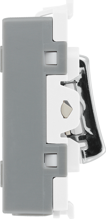 BG RBS15 Nexus Grid Brushed Steel 10A 3 Pole Fan Isolator Switch Module