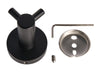 Corby Harrogate Double Clothes Hook in Black