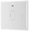 BG 857 Moulded Round Edge | White | 13A Flex Outlet Neon Unswitched Fused Connection Unit