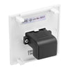 BG Nexus Screwless Black Nickel HDMI Socket White insert