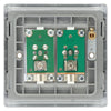 BG Nexus Polished Chrome 2 Gang 1x Co-Axial 1x Satellite Socket NPC65 with 35mm Steel Back Box