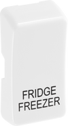 BG RRFFPCDW Evolve Grid White 'FRIDGE FREEZER' Rocker