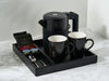 Corby Buxton Compact Hospitality Tray in Black BUSA Bamboo