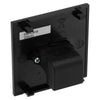 BG Nexus Screwless Black Nickel HDMI Socket Black insert