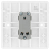 BG 812 Moulded Round Edge | White | 1 Gang 10AX 2 Way Plate Switch