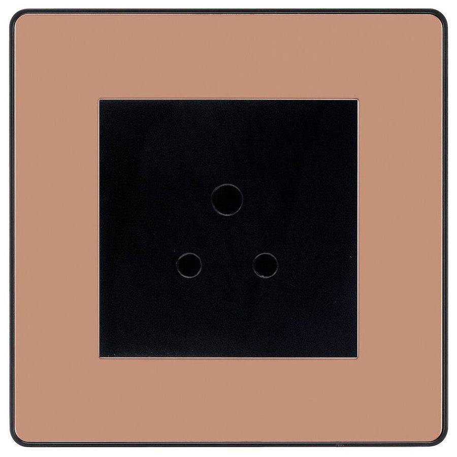 BG Evolve Polished Copper 5A Unswitched Socket PCDCP5AUSSB