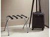 Corby Ashton Metal Luggage Rack in Chrome with No Back