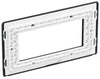 BG PMEMR4 Part M | 4 Module Square Euro Module Front Plate
