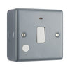 BG MC531 Metal Clad | 1 Gang 20A Flex Outlet Neon Switch