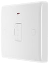 BG 857 Moulded Round Edge | White | 13A Flex Outlet Neon Unswitched Fused Connection Unit