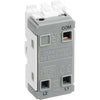 BG RBS12 Nexus Grid Brushed Steel 20AX 2 Way 1 Pole Switch Module