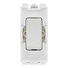 BG R13 Nexus Grid White 20A 20AX Intermediate Switch Module