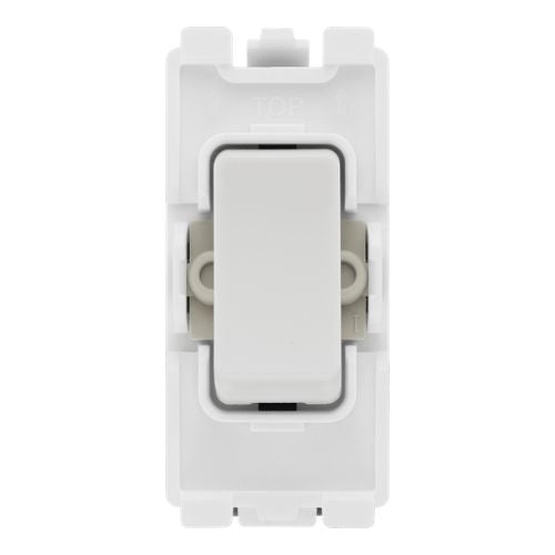 BG R13 Nexus Grid White 20A 20AX Intermediate Switch Module