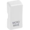 BG RRMWW Nexus Grid | White | 'MICROWAVE' Rocker