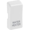BG RRWHW Nexus Grid | White | 'WATER HEATER' Rocker