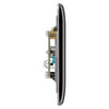 BG Nexus Black Nickel 1 Gang Isolated Co-Axial Socket NBN62 with 35mm Steel Back Box