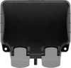 BG WP22KIT/3 Nexus Storm IP66 2 Gang 13A 30mA Non-Latching RCD 3m Cable Switched Socket