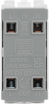 RPCDW30 Back- The Grid modular range from British General allows you to build your own module configuration with a variety of combinations and finishes.