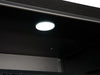 Corby Eton 35L Glass Door Minibar in Black & Black - UK Plug