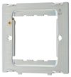 RFR12PCD Front - The Grid modular range from British General allows you to build your own module configuration with a variety of combinations and finishes. This frame is suitable for installation of Evolve Grid frontplates that fit 1 or 2 Grid modules.