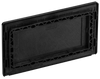 BG Evolve PCDBC95B Double Blank Plate - Black Chrome (Black)