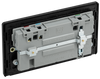 PCDMG22U3B Back - This Evolve Matt Grey 13A double power socket from British General comes with two USB charging ports, allowing you to plug in an electrical device and charge mobile devices simultaneously without having to sacrifice a power socket.