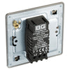 BG FBN81P Nexus 1 gang, 2 way, 400W Dimmer Switches-Push Type