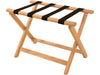 Corby York Wooden Luggage Rack in Light Wood