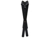 Corby Buxton Luggage Rack in Black BUSA Bamboo