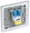 FBNBTM1 Back - This master telephone socket from British General uses a screw terminal connection and should be used where your telephone line enters your property.