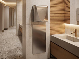 Bremmer Aura Wall Guard in Stainless Steel