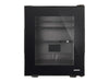 Corby Eton 20L Glass Minibar in Black with Black interior - UK Plug