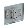 BG MC512 Metal Clad 20A 16AX 2 Way Single Light Switch