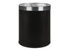 Corby Thornton Double Layer Waste Bin in Black, 9L