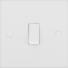 BG 913 Moulded Square Edge | White | 1 Gang 10AX Intermediate Plate Switch