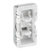 BG RRLTBS Brushed Steel 20 Amp Double Pole Appliance Grid Switch Labelled Lights