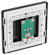 BG Evolve PCDMB60B Matt Black Co-Axial Socket Outlet-Black Insert