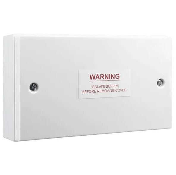BG 906 Moulded Square Edge | White | 10 Way Connection Unit