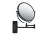 Corby Winchester Wall Mounted Non-Illuminated Mirror in Black