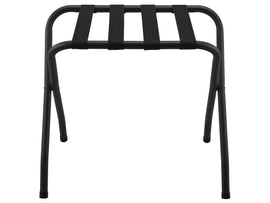 Corby Ashton Metal Luggage Rack in Black with No Back