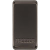 BG RRFZBN Nexus Grid Black Nickel 'FREEZER' Rocker